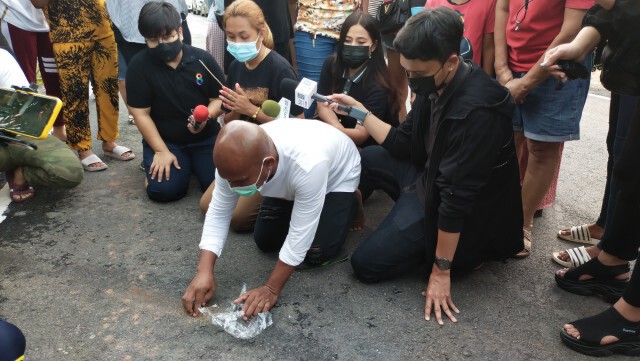 "หมอปลา" ลงพื้นที่ช่วยหาร่าง "นักธุรกิจค้าหอย" หายตัว