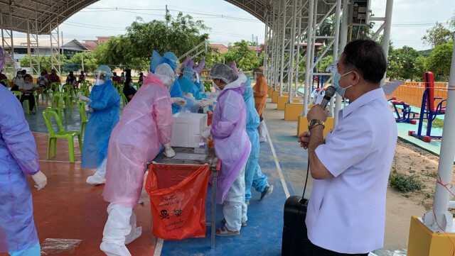 กันทรารมย์พบคลัสเตอร์ใหญ่จากอุบลฯลามเสี่ยงสูง 229 ราย