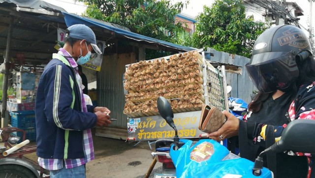 เผาข้าวหลามเดลิเวอรี่รายได้ดีไม่กระทบแม้โควิดระบาด