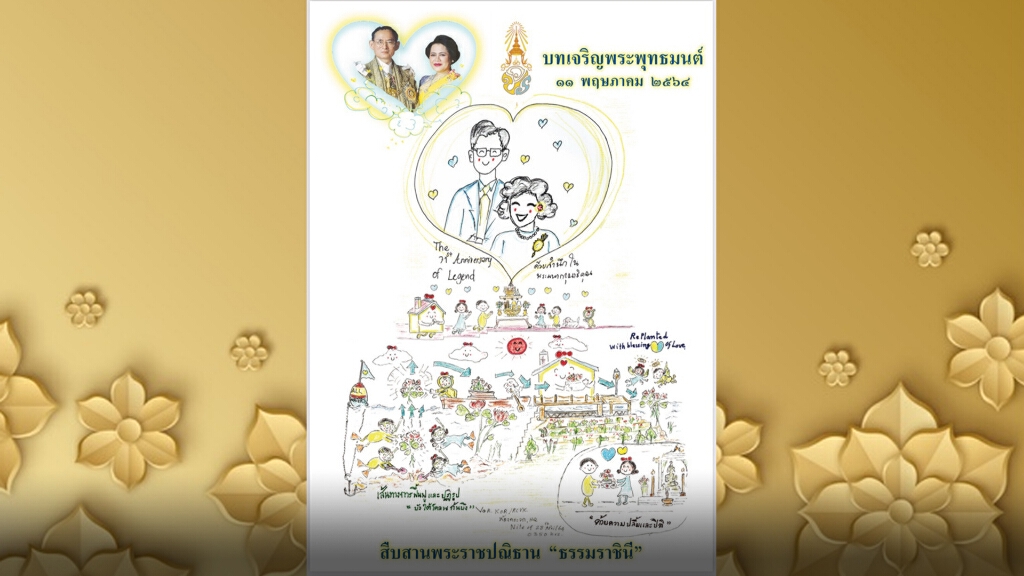 โปรดเกล้าฯ พระราชทานหนังสือสวดมนต์บทเจริญพระพุทธมนต์ มหาราชปริตร แก่ประชาชน