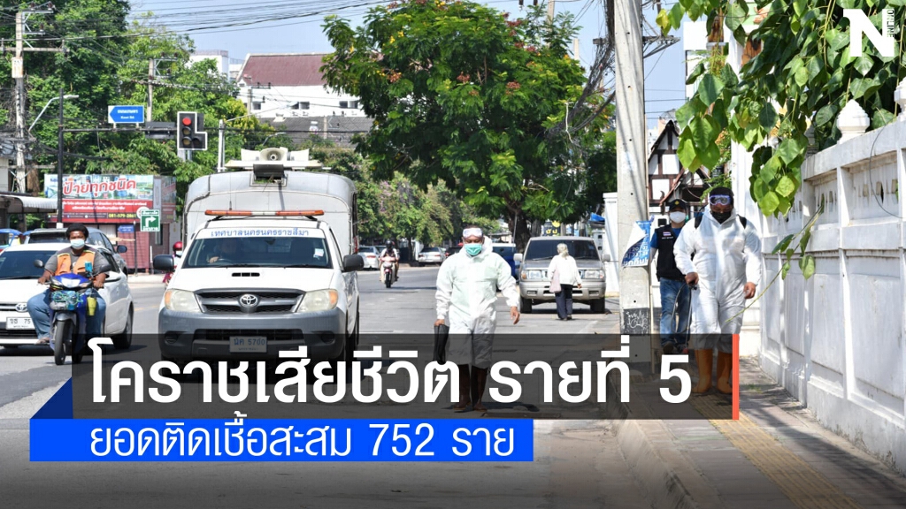 โคราชติดโควิด เสียชีวิตรายที่ 5 แล้ว โคราชติดโควิด เสียชีวิตรายที่ 5 แล้ว