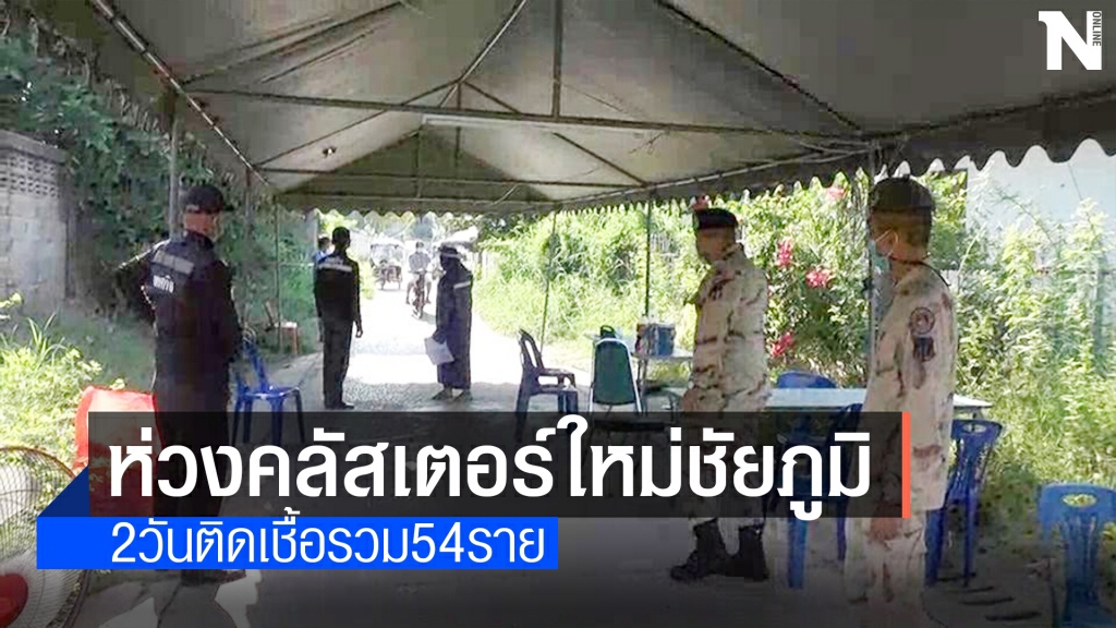 ส่อวุ่น!พบคลัสเตอร์ใหม่ชุมชนแออัด2วันติดเชื้อรวม 54ราย