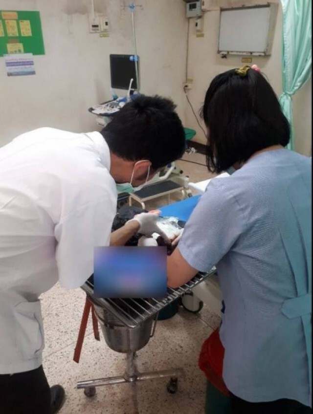รวบสาวลาววัย19ทิ้งลูกในพุ่มไม้