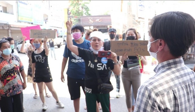 ผู้ค้าตลาดดังขอนแก่นประท้วงขอลดค่าเช่า หลังเจอวิกฤตโควิด19