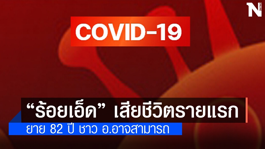 "ร้อยเอ็ด" ผู้ป่วยโควิดเสียชีวิตรายแรก เป็นคุณยายวัย 82 ปี