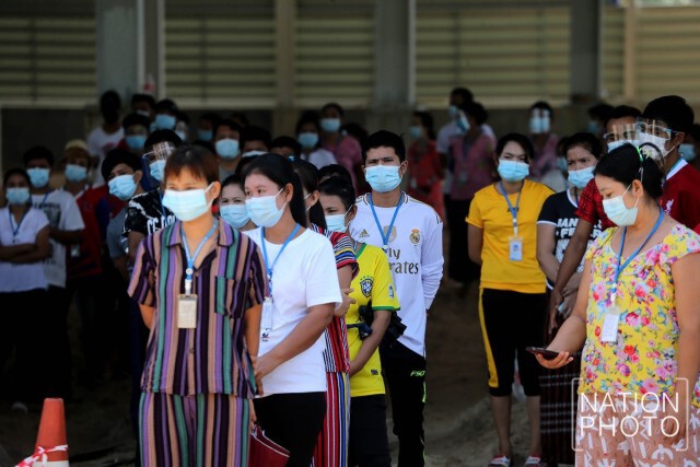 ตรวจอีก400คนต่างด้าวโรงงานแปรรูปอาหารทะเลจะนะ