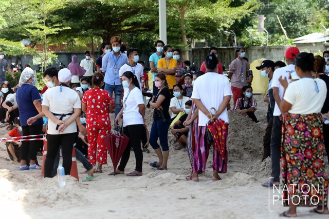 ตรวจอีก400คนต่างด้าวโรงงานแปรรูปอาหารทะเลจะนะ