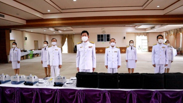 กรมสมเด็จพระเทพฯ พระราชทานเครื่อง Oxygen High Flow