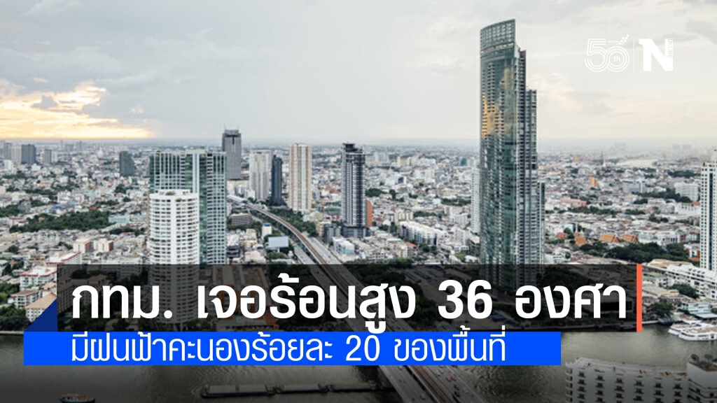 พยากรณ์อากาศ วันนี้ กทม.ร้อนตอนกลางวัน เจอฝน 20% ของพื้นที่ พยากรณ์อากาศ วันนี้ กทม.ร้อนตอนกลางวัน เจอฝน 20% ของพื้นที่