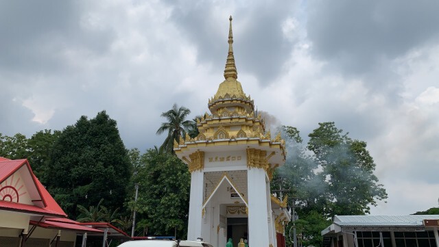 เผาทันทีศพแรกผู้ป่วยโควิด19 ของจังหวัดศรีสะเกษ
