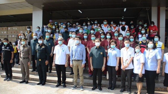 ปิดรพ.สนาม พร้อมส่งนักรบชุดขาวสมทบช่วยรพ.บุษราคัม