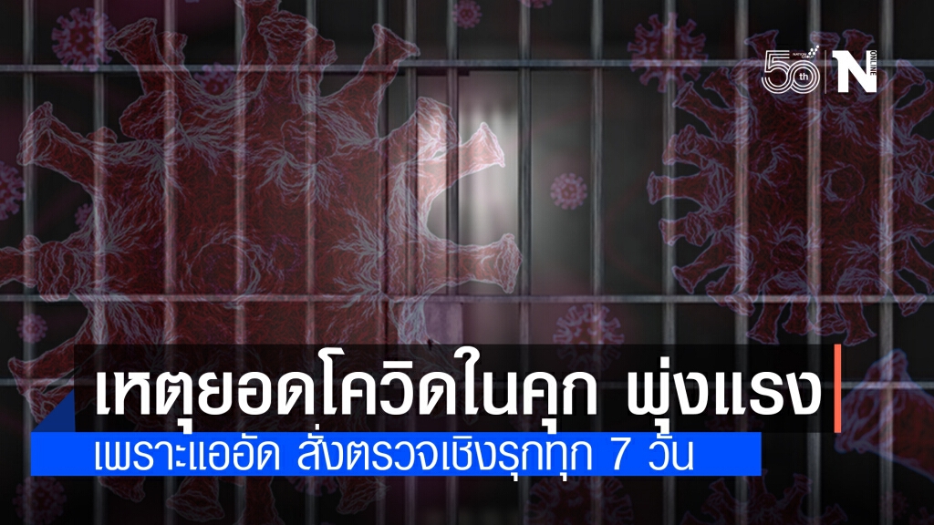 ราชทัณฑ์ รับยอดผู้ต้องขังติดเชื้อโควิด-19 ทะลัก เพราะคุกแออัด ราชทัณฑ์ รับยอดผู้ต้องขังติดเชื้อโควิด-19 ทะลัก เพราะคุกแออัด