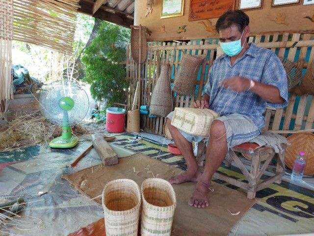 "บ้านศรีสุข"หัตถกรรมเครื่องจักสาน-ต่อยอดภูมิปัญญา