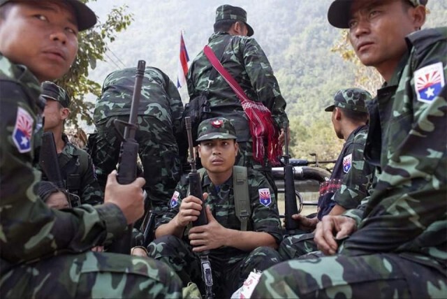 เคเอ็นยูพร้อมรับมือทหารเมียนมาโจมตีทางอากาศ