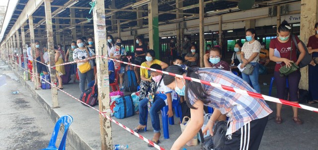 ยอดโควิดคลัสเตอร์ตลาดสี่มุมเมืองเพิ่ม 42 ราย