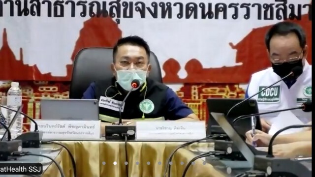 โคราชป่วน เจอคลัสเตอร์ ต.ห้วยสันทราย พบติดเชื้อแล้ว 12 คน