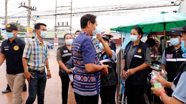 สั่งเข้มมาตรการป้องกันโรคตลาดโรงอวน มีต่างด้าวจำนวนมาก