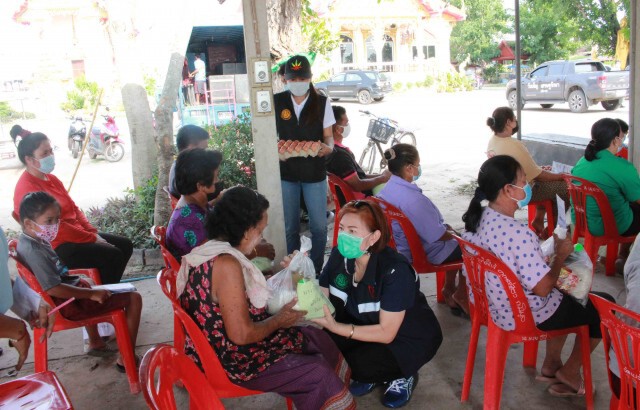 เยียวยาผู้ประสบภัยพายุหัวเดียวถล่มบ้านพังเสียหาย