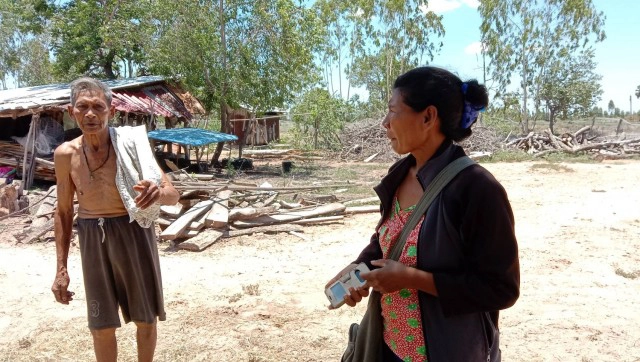 รอดหวุดหวิด คุณตาชาวบัวใหญ่ถูกฟ้าฝ่าขณะต้อนวัวเข้าคอก