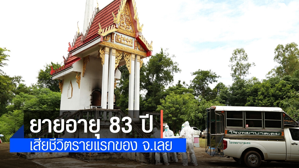 จังหวัดเลยโควิดเสียชีวิตแล้ว 1 ราย จังหวัดเลยโควิดเสียชีวิตแล้ว 1 ราย