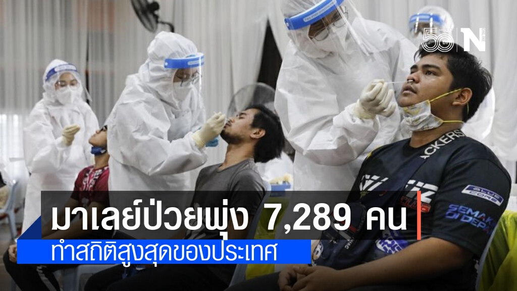 มาเลเซีย อ่วมหนัก!! พบผู้ป่วยโควิดเพิ่ม 7,289 คน สถิติสูงสุดเป็นประวัติการณ์ มาเลเซีย อ่วมหนัก!! พบผู้ป่วยโควิดเพิ่ม 7,289 คน สถิติสูงสุดเป็นประวัติการณ์