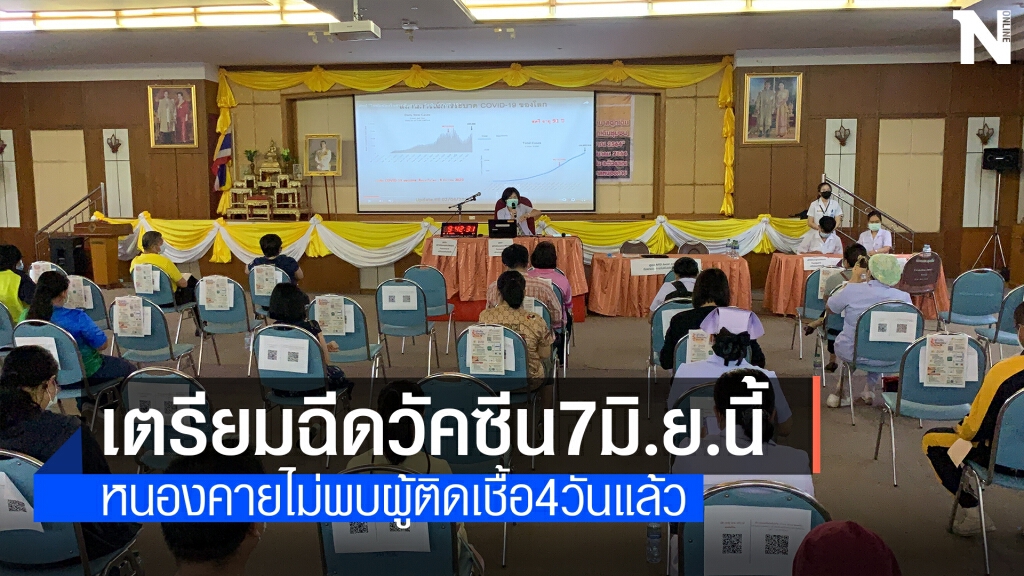 หนองคายเตรียม9 จุดบริการฉีดวัคซีนโควิด 7 มิ.ย.นี้ หนองคายเตรียม9 จุดบริการฉีดวัคซีนโควิด 7 มิ.ย.นี้