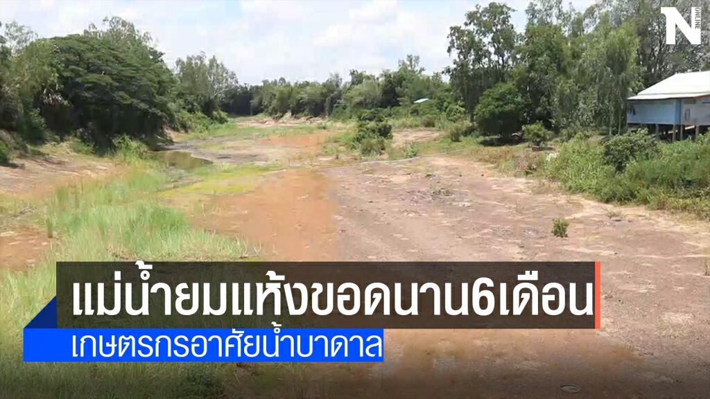 "แม่น้ำยม"แห้งขอดนาน6เดือน