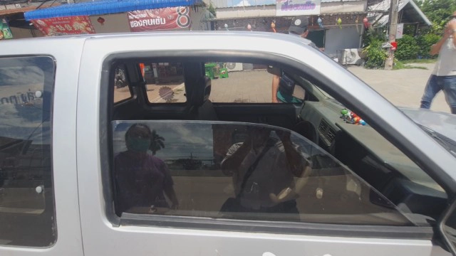 เปิดวงจรปิดโจรงัดปิกอัพหวังลักทรัพย์แต่แห้ว สุดท้ายใช้ด้ามไม้กวาดกระแทกเอากระจกมองหลังไป