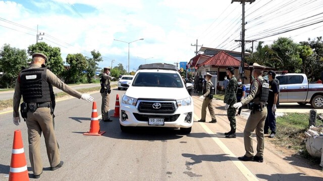 ตรวจจุดสกัดแรงงานต่างด้าวหลบหนีเข้าเมือง