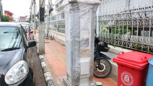 เยาวชนโคราชขอคืนทางเท้าผลกระทบจากโครงการสายไฟลงดิน