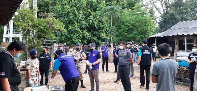 ลำพูนบุกแคมป์ต่างด้าวพบทั้งลักลอบเข้าเมือง-เสพยา