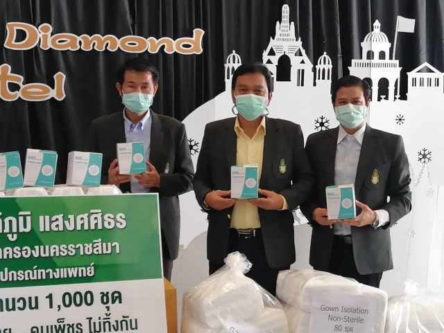 นักศึกษา ปปร.24 สถาบันพระปกเกล้า ระดมทุนมอบอุปกรณ์ทางการแพทย์  ในจังหวัดเพชรบุรี