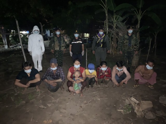 รวบ8เมียนมาลอบข้ามแดน