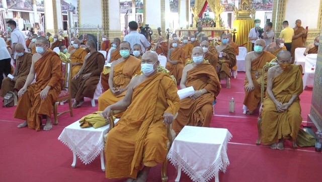 ฉีดวัคซีนป้องกันโควิด19 พระภิกษุ-สามเณรขอนแก่น