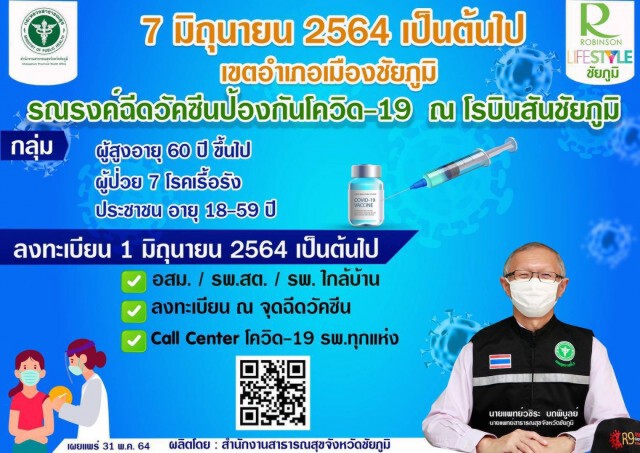 คลัสเตอร์แรงงานหนีกรุงโผล่ชัยภูมิ ติดโควิด1 ราย
