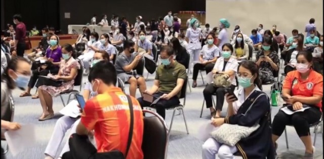 โคราชยุบจุดฉีดวัคซีนเหลือ2จุดเซ็นทรัลกับเดอะมอลล์