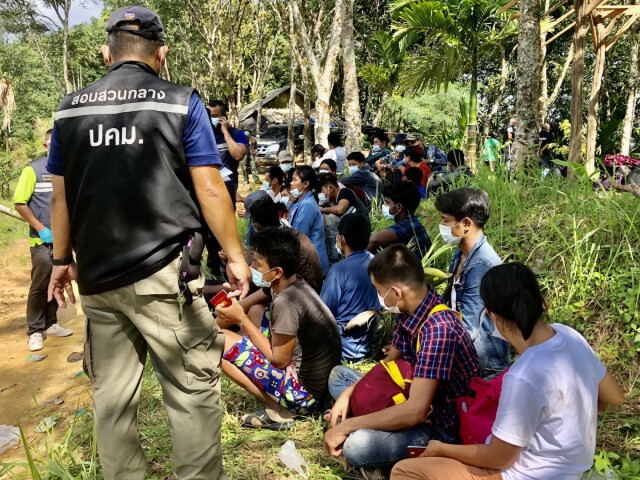 รวบ 33 เมียนมาหนีพิษโควิดในประเทศมุ่งหน้าชายแดนใต้