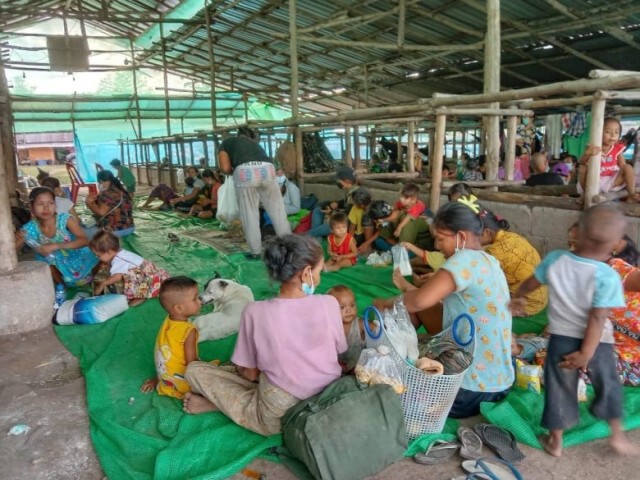 ลูกชายโบเมียะนำกำลังยิงถล่มโรงพักพม่า