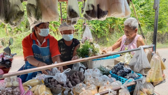 ชื่นชมเด็กชายป.5ช่วยยายเก็บผักขายสู้โควิด