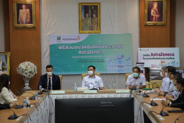 มาแล้ว! "อนุทิน" รับมอบวัคซีน "แอสตร้าฯ" ชุดแรก 1.8 ล้านโดส