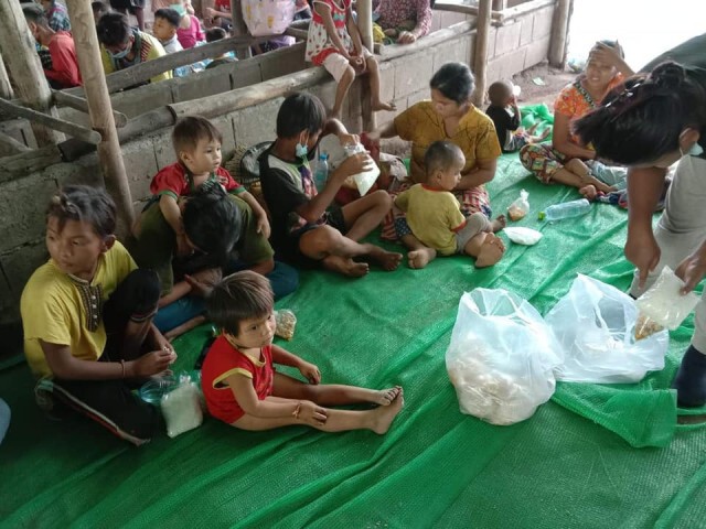ทหารเมียนมารับกลับปชช.หนีภัยสู้รบ380คน
