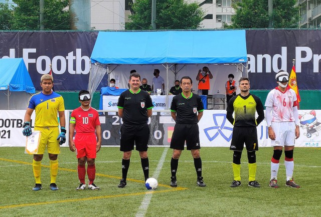 ปรบมือรัวๆ "แข้งตาบอดไทย" ซิวที่ 4 ศึกฟุตบอลตาบอด "ปรีพาราลิมปิกเกมส์" ที่ญี่ปุ่น
