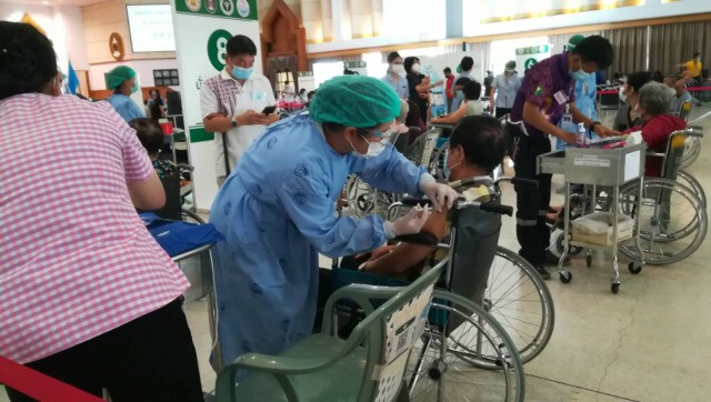 "พิษณุโลก"ฉีดวัคซีนวันที่สองราบรื่น