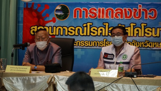 หนองคาย พบติดโควิดเพิ่ม13รายไม่เลื่อนฉีดวัคซีน