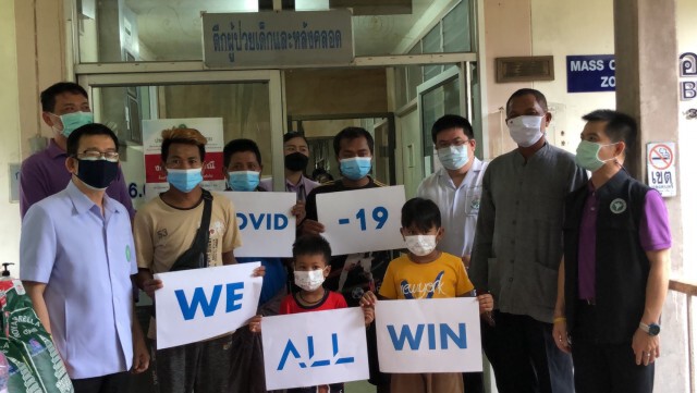 37ชาวเมียนมาหายป่วยโควิด