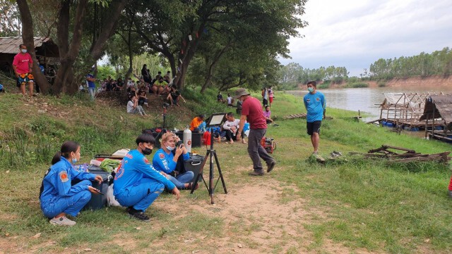 สุดเศร้า ชวนกันคลายร้อนว่ายข้ามลำน้ำชี ถูกพัดจมหาย 2 ราย