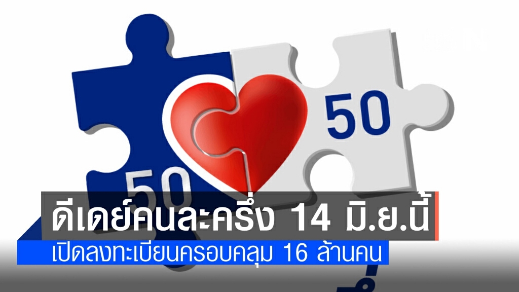 ดีเดย์! เตรียมลงทะเบียน "คนละครึ่ง" เฟส 3 วันที่ 14 มิ.ย.นี้