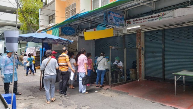 ปูพรมตรวจเชื้อซอยละลายทรัพย์นับพัน หากติดไม่ถึง 100 เปิดตลาดได้ 13 มิ.ย.