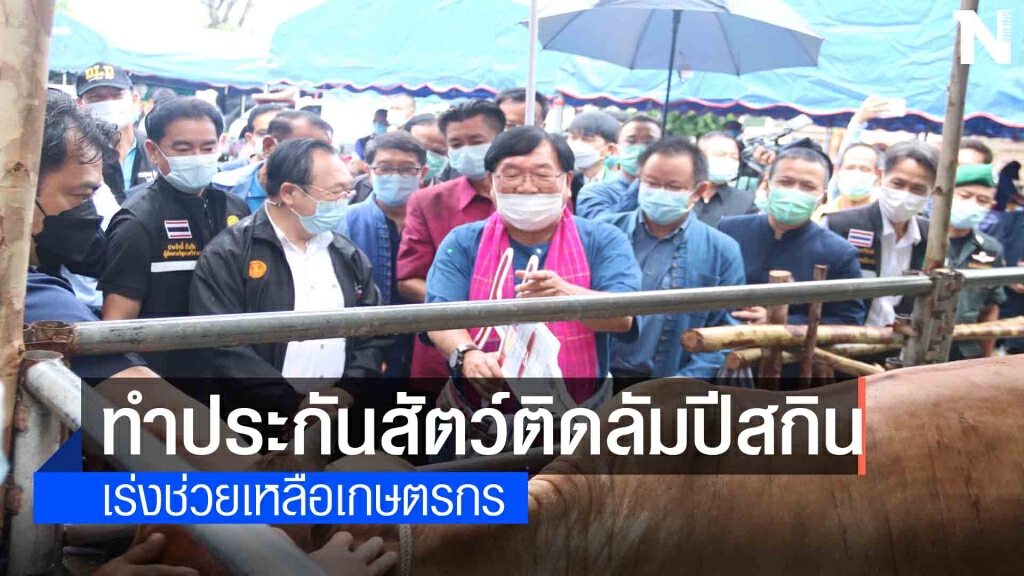 ประภัตรคิกออฟฉีดวัคซีนป้องกันโรคลัมปีสกิน ประภัตรคิกออฟฉีดวัคซีนป้องกันโรคลัมปีสกิน