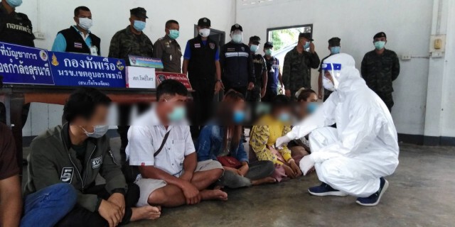 รวบนายหน้าชาวไทยขน 9 ชาวลาวลอบเข้าเมืองผิดกม.